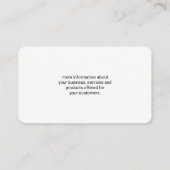 Carte De Visite Artistic Pattern | Modern (Dos)