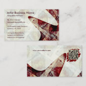 Carte de visite artistique (Devant / Derrière)