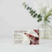Carte de visite artistique (Debout devant)