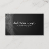 Carte de visite artistique abstrait (Dos)