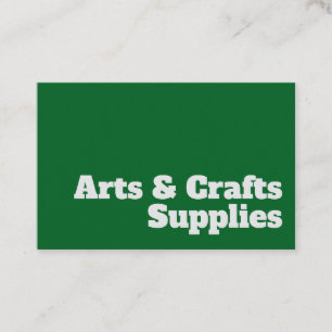 Carte De Visite Arts & Artisanat Gras & Clair Fournitures Concepti
