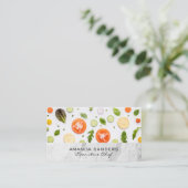 Carte De Visite Arts culinaires | Légumes (Debout devant)
