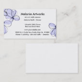 Carte De Visite Arts et métiers (Devant / Derrière)