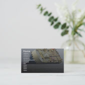 Carte De Visite As de puma (Debout devant)