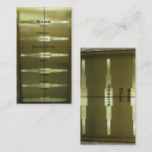 Carte De Visite Ascenseur de style de Deco (Devant / Derrière)