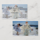Carte De Visite Ask Me No More par Sir Lawrence Alma Tadema (Devant / Derrière)