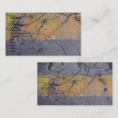 Carte De Visite AsphaltDamaged (Devant / Derrière)