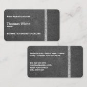 Carte De Visite Asphalte (Devant / Derrière)