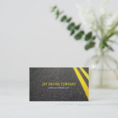 Carte De Visite Asphalte, Carrelage, Construction, Routes (Debout devant)