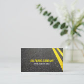 Carte De Visite Asphalte, Carrelage, Construction, Routes (Debout devant)