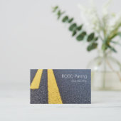 Carte De Visite Asphalte, Carrelage, Construction, Travail routier (Debout devant)
