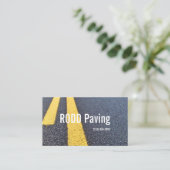 Carte De Visite Asphalte, Carrelage, Construction, Travail routier (Debout devant)