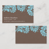 CARTE DE VISITE assez audacieux (Devant / Derrière)