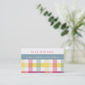 Carte De Visite Assez dans le plaid (Debout devant)