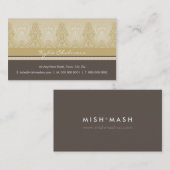 CARTE DE VISITE assez détaillé (Devant / Derrière)