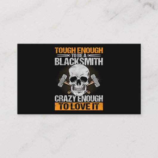 Carte De Visite Assez Difficile Pour Être Forger Forger Forger (Devant)