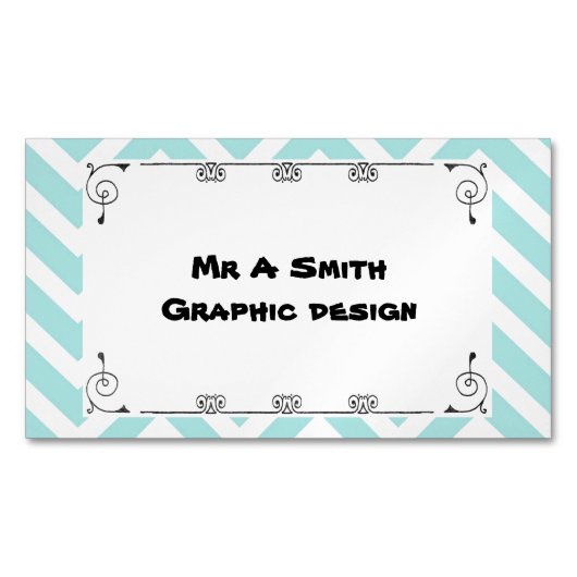 Carte de visite assez original (devant)