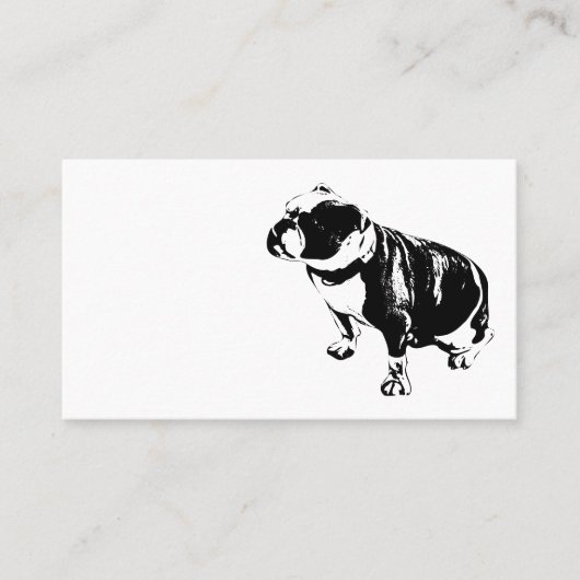Carte De Visite Assez stable (Devant)