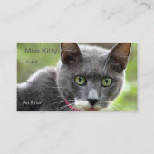 Carte de visite assis (Devant)