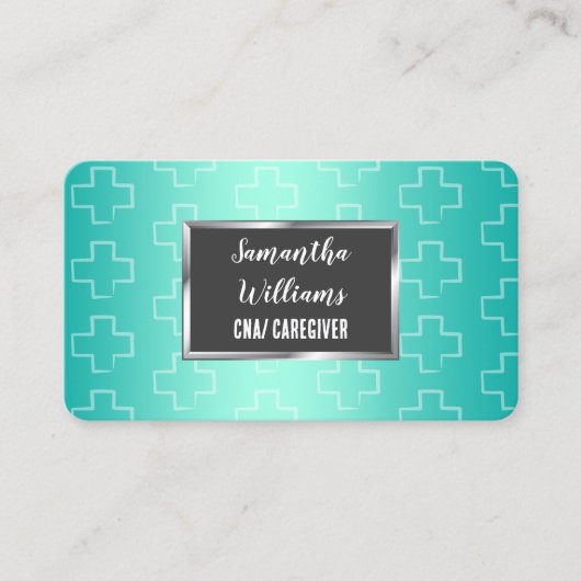 Carte De Visite Assistant en soins infirmiers agréé (Devant)