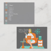 Carte De Visite Assistant personnel (Devant / Derrière)