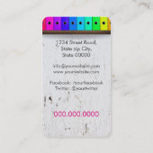 Carte De Visite Assistant personnel - Assistant virtuel (Dos)