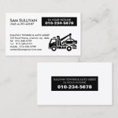 Carte De Visite Assistants auto du camion remorque (Devant / Derrière)