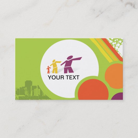 Carte de visite Association (Devant)