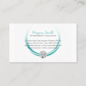 Carte De Visite Association d'aide aux animaux | Vétérinaire bénév (Dos)