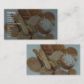 Carte De Visite Assortiment de pain (Devant / Derrière)