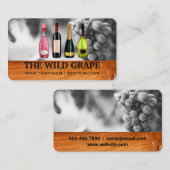 Carte De Visite Assortiment de vins | Vignoble (Devant / Derrière)