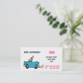 Carte De Visite Assurance/carte de visite de mécanicien (Debout devant)