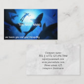 Carte De Visite Assurance Consultant agent d'assurance Business Ca (Devant / Derrière)