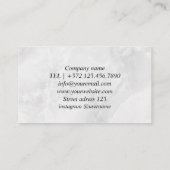 Carte De Visite Assurance Consultant Agent d'assurance Entreprise  (Dos)