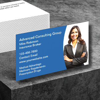 Carte De Visite Assurance-maladie Medicare Consultant