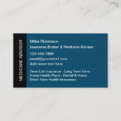 Carte De Visite Assurance maladie Rep (Devant)