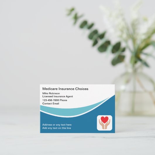 Carte De Visite Assurance maladie Rep (Debout devant)