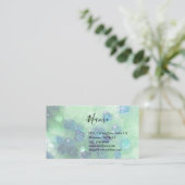 Carte De Visite Astéroïde et Shamrock (Debout devant)