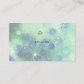 Carte De Visite Astéroïde et Shamrock (Dos)