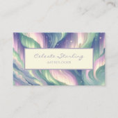 Carte De Visite Astrologie céleste Northern Lights Professional (Devant)