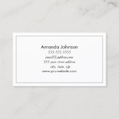 Carte De Visite Astrologie des phases modernes de la lune Yoga Gué (Dos)