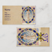 Carte De Visite ASTROLOGIE ET SIGNES ZODIAQUES Astrologue Parchemi (Devant / Derrière)