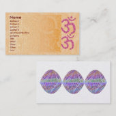 Carte De Visite Astrologie n guérissant Practioner (Devant / Derrière)