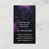 Carte De Visite Astrologue-consultant en astrologie (Dos)