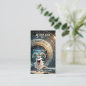 Carte De Visite Astrologue professionnel drôle (Debout devant)