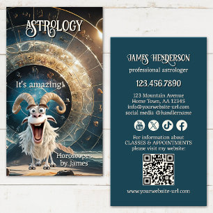 Carte De Visite Astrologue professionnel drôle