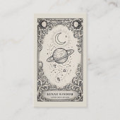 Carte De Visite Astrologue Studio Vintage Astrologie Céleste (Devant)