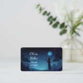 Carte De Visite Astronome amateur (Debout devant)
