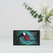 Carte De Visite Astronome Astrophysicien Nebula (Debout devant)