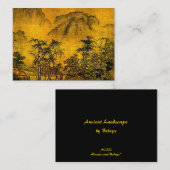 Carte De Visite ATC antique de paysage (Devant / Derrière)